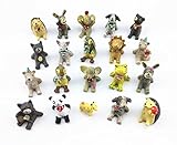 yueton 20pcs Stargazy Pie Animal Miniature Ornament Set for Dollhouse Decor Fairy Garden
