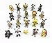 yueton 20pcs Stargazy Pie Animal Miniature Ornament Set for Dollhouse Decor Fairy Garden