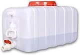 Large Plastic Water Storage Tank - 200L Emergency
