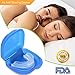 Silent Sleep Anti Snoring Device - Snoring Solution, Stop Snoring Mouthpiece - Sleep Aid Night Mouth Guard Snore Stopper - Dental Guard For Teeth Grinding, Bruxism and Comfortable Natural Sleep