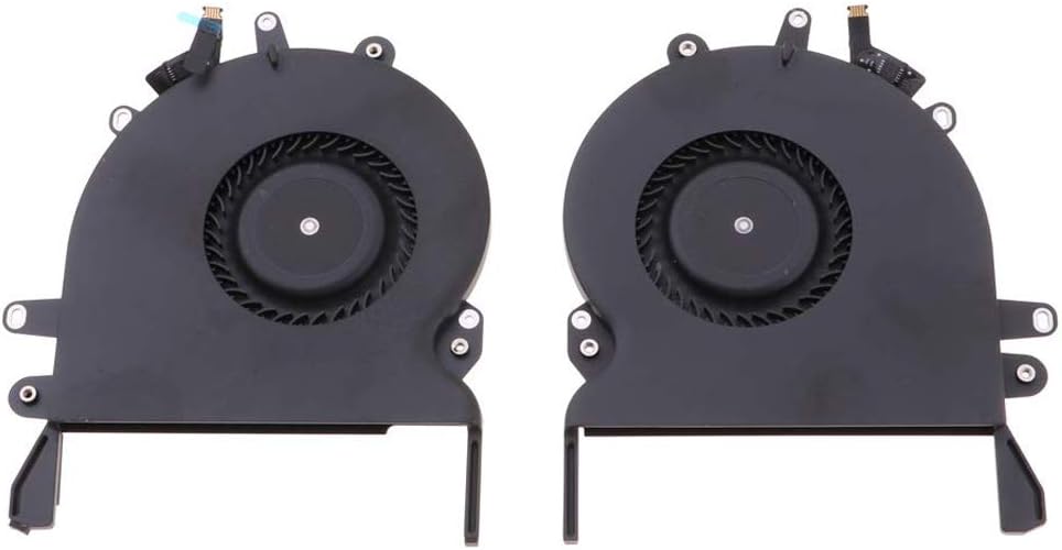 OLVINS Replacment Left and Right CPU Cooling Fan Compatible for MacBook Pro Retina 15'' with Touch Bar A1707 fan 2016 2017