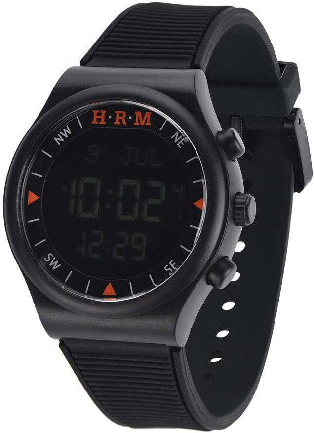 Hilitand Watch Sport Watch Black Worldwide Prayer Time Compass Alarm Black Watch Worldwide Prayer Time Compass Alarm
