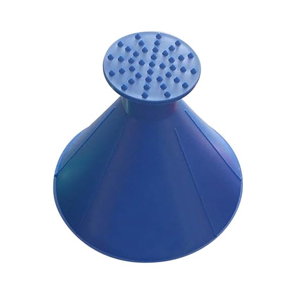 Bukm Eiskratzer Eisschaber Auto Kratzen A Round Magic Cone für Autos langlebiger und Stabiler Profi Eisschaber Windshield Ice Scraper Schneeschaufelwerkzeug
