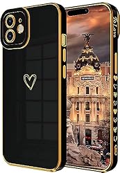 ROUTDOM Compatible with iPhone 12 Case for Women
