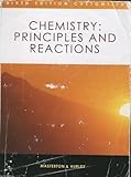 Chemistry, Principles and Reactions (6th edition customized) PAPERBACK (Chemistry: Principles and Re, Masterton and Hurley, 049573201X