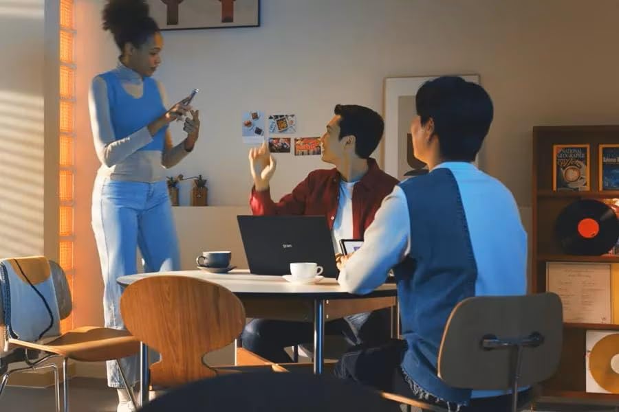 Studio 4.7 cu. ft. Smart Double Wall Oven in Stainless Steel with LCD Touch-Screen, Instaview, Steam Sous Vide & Air Fry