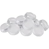 Self-Stick 1/2" Noise-Dampening Bumpers (12 pieces) - Clear, Round