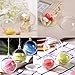 StillCool Clear Fillable Ornaments Ball, Pack of 12 Individual 60mm Craft Christmas Ornament Baubles