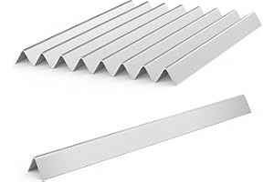 Stanbroil 18 Inch Flavorizer Bars for Weber Summit 400 Series - Stainless Steel Hot Plate for Weber Summit E/S 420 Gas Grills without a Smoker Box - Replacement Parts for Weber 67669, 9 PCS