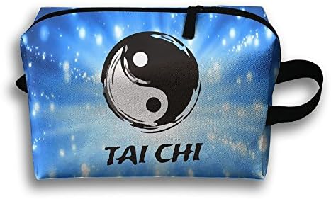 Tai Chi Yin Yang Chinese Travel Bag Multifunction Portable Toiletry Bag Organizer Storage