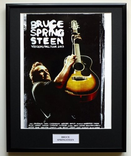 BRUCE SPRINGSTEEN/PROMO PIC,FRAMED PHOTO