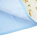 MyKazoe Waterproof Bassinet Play Yard Pad & Lap Pads - Set of 3 (Zoo Lover)