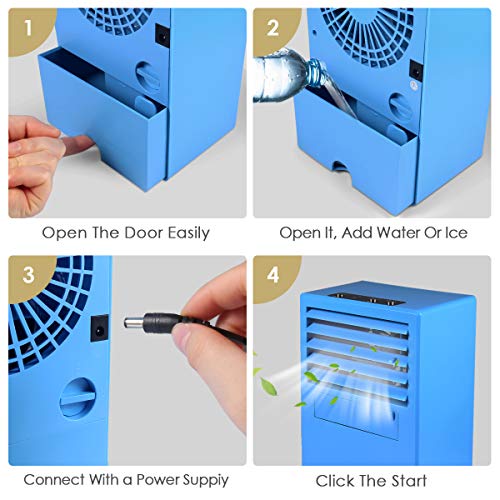 3 Conditioner+Evaporative+Circulator+Humidifier+Bladeless