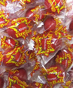Photo 1 of **** SOMEONE ATE HALF OF THEM BUT LEFT THE OTHER HALF***Atomic Fireballs-2.5 lbs
