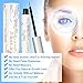 Mourvibe Eyelash Growth Serum, Lash & Brow Enhancer Treatment Serum, 100% Pure Organic, Nourish Damaged Lashes, Boost Rapid Growth of Longer Fuller Thicker Lash