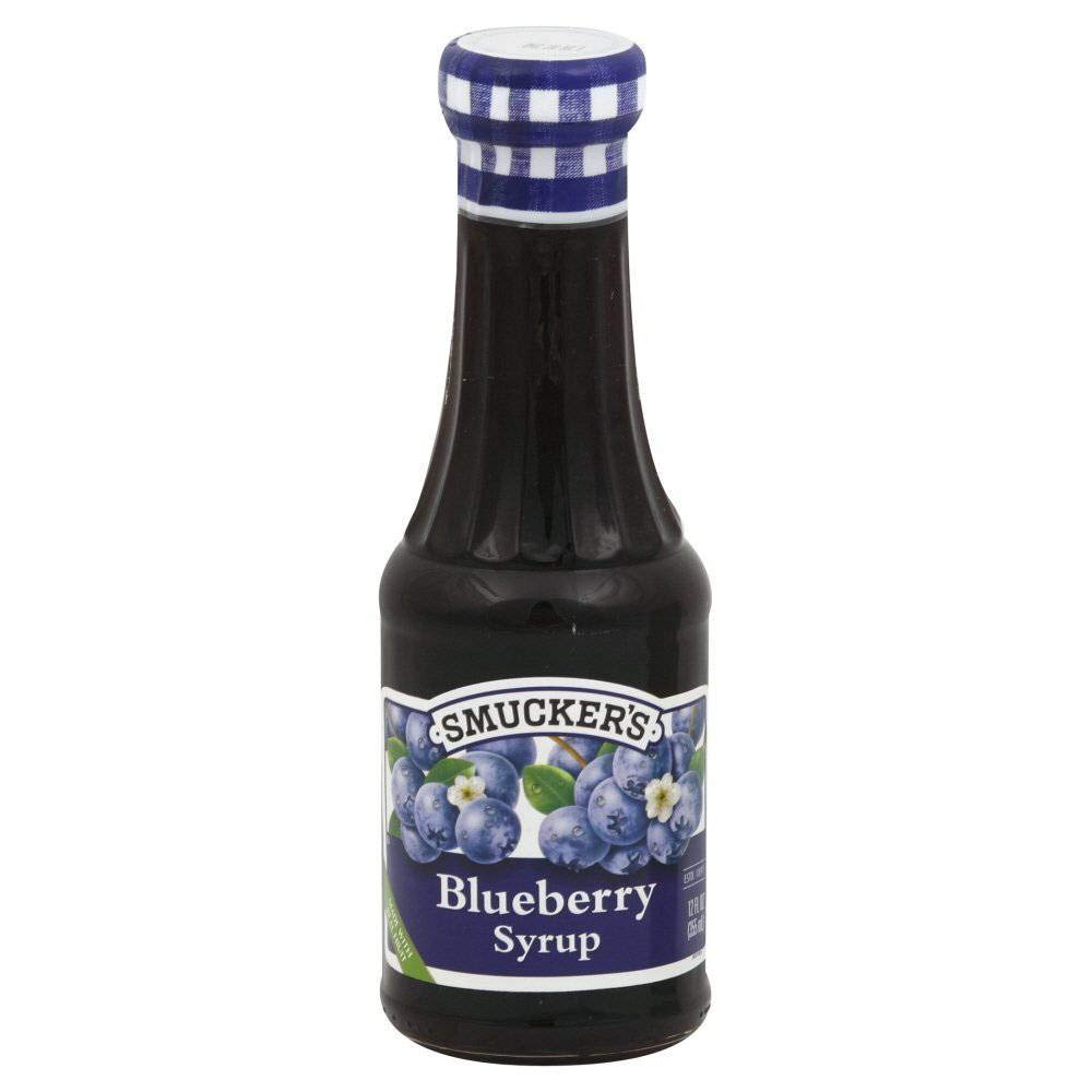 Smucker's BOYSENBERRY SYRUP 12oz Bottle (4 Pack) Grocery