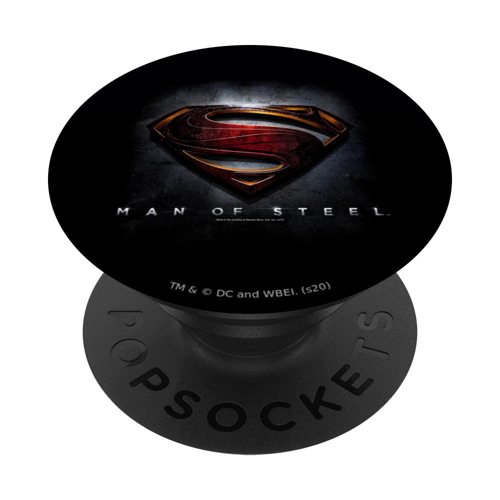 Superman Man of Steel Movie Shield PopSockets Swappable PopGrip