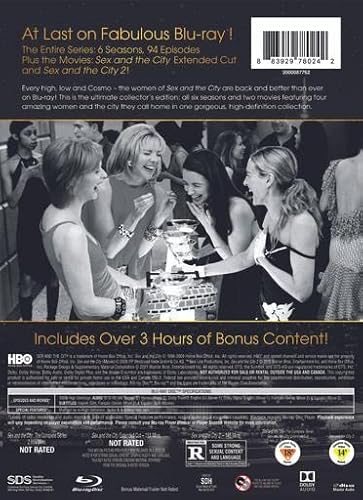 Sex and the City: The Complete Series Films (BD) [Blu-ray] in