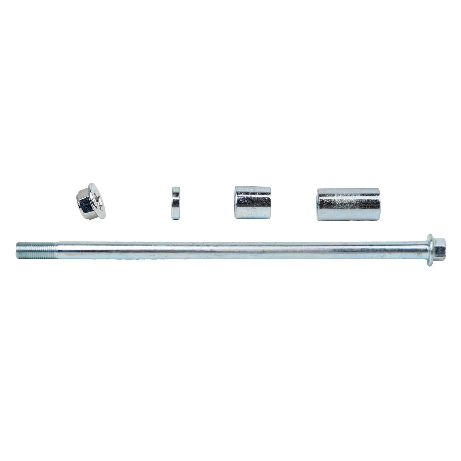 Photo 1 of Mokuo 12mm 270mm Front Rear Axle with Bushing 5mm 22mm 38mm Fit for Pit Dirt Bike Moped Scooter QUAD ATV Mini Bike Parts