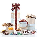 Broadway Basketeers Seasons Greetings Gift Tower