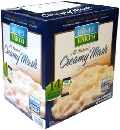Amazon Honest Earth クリーミーマッシュポテト 乾燥マッシュポテト 181g 14袋 Honest Earth 乾燥野菜 通販