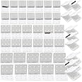 Ltvystore 75Pcs 3Sizes White Pinned Hinge with Removable Split Pins Compatible with RC Airplane Parts DIY Accessories