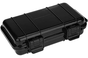 FOCKET Sealed Box,Heavy Duty Shockproof Storage Box Outdoor Shock and Pressure Sealed Box Airtight Emergency Dry Box Trip, Camping etc. (7.5*4.7*2.0 )