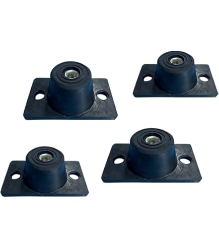 Floor Mount Vibration Isolator, 100% Neoprene, Capacity Range: 15 to 45  lb.: Amazon.com: Industrial & Scientific