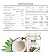 Coconut Oil 32 oz, Anjou Organic Extra Virgin, Gluten Free, Cold Pressed Unrefined Coconut oil for Hair, Skin, Cooking, Health, Beauty, USDA Certified, BPA Free Plastic Jar