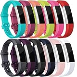 For Fitbit Alta HR and Alta Bands, Maledan Replacement Accessories Wristbands for Fitbit Alta and Alta HR, Large Small