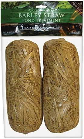 Summit Chemical Clear Water Barley Straw Bales - 2 Count with Exclusive BONUS Max Ponds Magnet Calendar SUM130