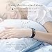 HEIHEI Fitness Tracker Smart Watch, Activity Tracker I5Plus Waterproof Detachable Strap Smart Wristband, Step Calories Counters, Sleep Monitor, Call/SMS Reminder Fit Watch For Women Men Kids(Blue)