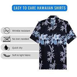 Hawaiian Shirts Mens Beach Aloha Party Holiday Camp