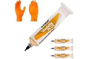 Vendetta Plus Cockroach Bait - Contains IGR, Best Roach Killer for Infestation | Premium USA Supply Gloves | USA Supply Pest Identification Card