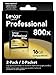 Lexar Professional 800x 16GB CompactFlash Card LCF16GCRBNA8002 - 2 Pack