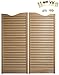 Cafe Doors Premade: Made from Sturdy Pine Wood-Cafe Doors Hinges Included (36