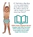 MOM & BAB Potty Training Underwear for Toddlers | Free Wet Bag | 3 X Absorbent | Washable Pants | Soft Cotton | Train Faster (Medium)