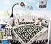 SoHo Boy Camouflage Army Baby Crib Nursery Bedding Set 13 pcs included Diaper Bag with Changing Pad & Bottle Case