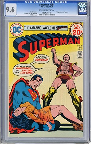 SUPERMAN #281 CGC Grade 9.6