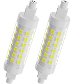 5-Pack Halogen R7S 78mm J-Type Bulbs – 100W, 120V, 1050lm, 2700K Warm White, Dimmable – For Floor Lamps, Landscape Lights, Security Fixtures