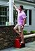 Simplay3 Handy Home Step Stool Plastic Two-Step Stool Seat - Indoor or Outdoor - 15.5