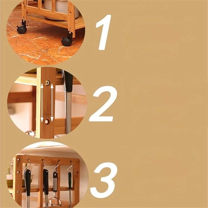 Estante de Horno para microondas Estantería de cocina Horno de ...