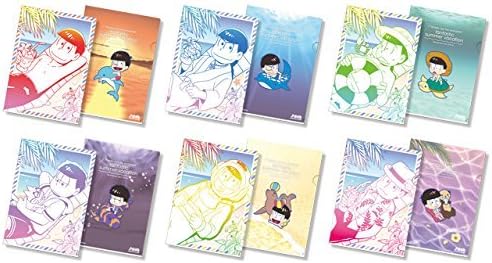 Amazon 一番くじ おそ松さん 夏だ 海だ バカンスだじょ H賞 クリアファイルセット 全6種セット アニメ 萌えグッズ 通販