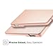 MoKo Case Fits All-New Kindle Oasis (9th and 10th Generation ONLY, 2017 and 2019 Release), Slim Fit Premium PU Leather Protective Cover with Auto Wake/Sleep - Rose Gold