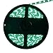 Lighten Glimmer LED Light Strip 5050 Black PCB 5M 300 LEDs Flexible Rope Lights DC12V High Brightness LED Backlighting Green Waterproof IP65