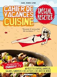 Cahier de vacances cuisine