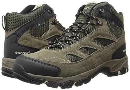 Hi-Tec Men's Logan Waterproof Hiking Boot,Smokey Brown/Olive/Snow,11 M US - Thumbnail 6