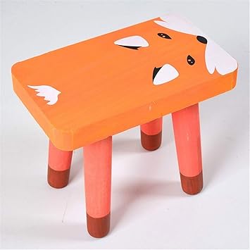 wooden baby stool