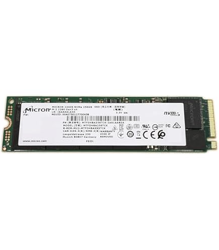 ②-W748-Micron NVMe 256GB SSD 4点 HP - Micron NVMe 256GB SSD - M.2 2280 Gen3 x4 Solid State