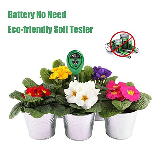 7TECH 3-in-1 Soil pH Meter Tester Moisture Plant Soil Light and PH acidity Tester Great For Garden Farm Lawn Indoor & Outdoor (No Battery needed) - Thumbnail 4